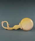 Picture of CA0289 Rare carved marble Grand Tour chamberstick