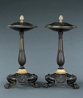 Picture of CA0290 Fine pair of English Regency potpourri stands