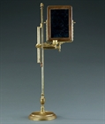 Picture of CA0278 Rare French Empire gilt bronze shaving mirror