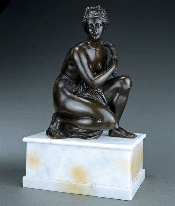 Picture of CA0274 Fine Grand Tour bronze of the Crouching Venus