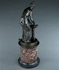 Picture of CA0275 Rare Grand Tour bronze of the Danaide signed A.Messina Roma