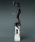 Picture of CA0272 Bronze Perseus with the Head of Medusa on marble after Cellini
