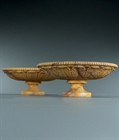 Picture of CA0273 Very decorative pair of Grand Tour marble tazzas