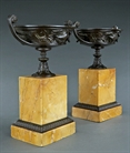 Picture of CA0265 Elegant pair of classically inspired Neo Pompeian tazzas