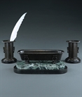 Picture of Regency classical Roman bath desk set