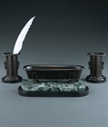 Picture of Regency classical Roman bath desk set
