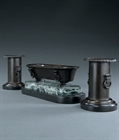 Picture of CA0261 Rare Regency classical Roman bath desk set