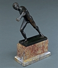Picture of Grand Tour Borghese Gladiator on Breccia marble base