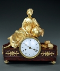 Picture of CA0266 Rare French Empire Urania Astronomy clock