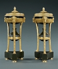 Picture of Fine pair of French Empire brûle parfums