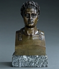 Picture of Rare 19th century bronze bust of Napoleon as Caesar