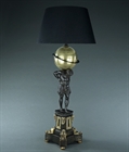Picture of CA0240 Early 19th century Atlas Lamp in the manner of Thomas Messenger