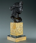Picture of Very rare Grand Tour bronze bust of the Roman Isis