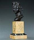 Picture of Very rare Grand Tour bronze bust of the Roman Isis