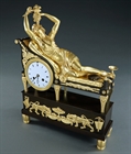 Picture of CA0239 Fine Empire Erigone Seduced by Dionysus Mantel Clock