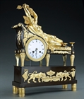 Picture of CA0239 Fine Empire Erigone Seduced by Dionysus Mantel Clock