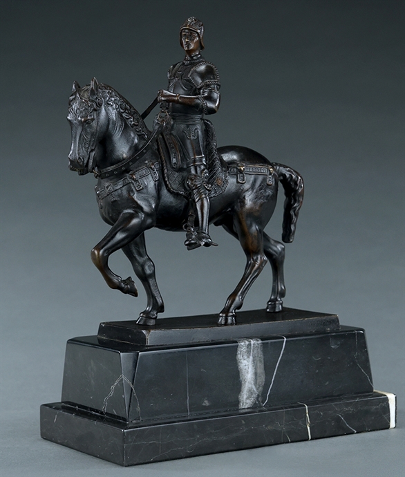 Picture of CA0220 Grand Tour bronze of Bartolomeo Colleoni after Verrocchio
