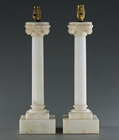 Picture of CA0201 Elegant pair of Classical Column Lamps
