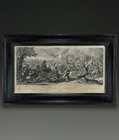 Picture of CA0214 Three 18thC prints from the 'Triumph of Alexander' by Le Brun