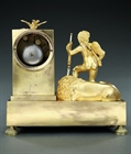 Picture of CA0209 French Empire Triumph of Love Over Strength Mantel Clock