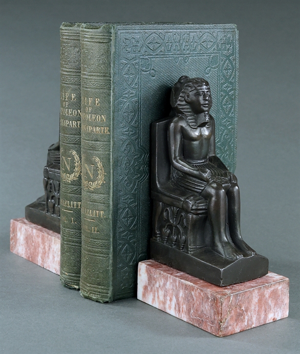 Picture of Pair of 19th Century Pharaonic Bookends
