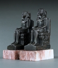 Picture of Pair of 19th Century Pharaonic Bookends