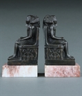 Picture of Pair of 19th Century Pharaonic Bookends