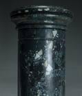 Picture of CA0190 Beautiful Grand Tour Verde Antico scagliola marble column
