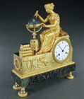 Picture of CA0198 Fine Empire Astronomy clock after Jean-André Reiche