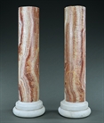 Picture of CA0162 Rare early pair of Sicilian Jasper marble columns