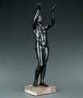 Picture of CA0164 Fine Grand Tour bronze of the Berlin Adorante