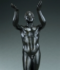 Picture of CA0164 Fine Grand Tour bronze of the Berlin Adorante