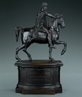 Picture of CA0159 Important Grand Tour Equestrian Statue of Marcus Aurelius