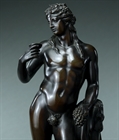 Picture of CA0161 Fine elegant bronze of the god Dionysus after Louis Garnier