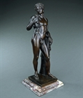 Picture of CA0161 Fine elegant bronze of the god Dionysus after Louis Garnier