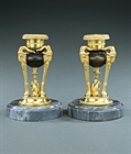 Picture of Pair of English Regency candlesticks