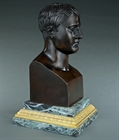 Picture of CA0154 Large bronze bust of Napoleon after Chaudet