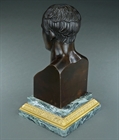 Picture of CA0154 Large bronze bust of Napoleon after Chaudet